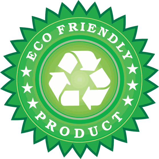 Eco-friendly product badge